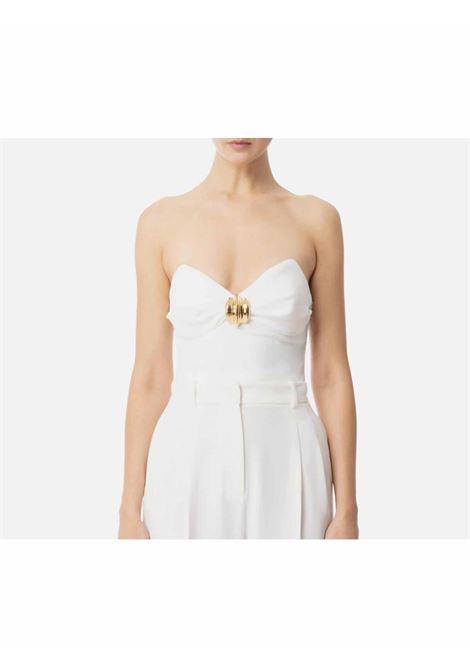top con placca centrale ELISABETTA FRANCHI | Top | TO01851E2360